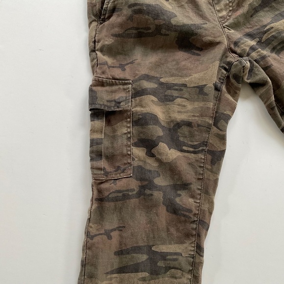Sanctuary x Anthropologie Camo Cargo Joggers Sz S Utility Streetwear Travel Flaw - Picture 8 of 11